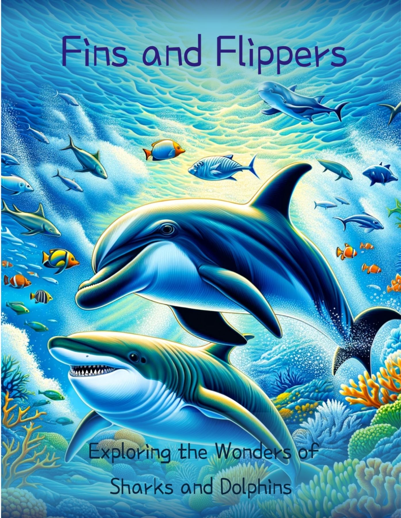 Fins and Flippers book cover